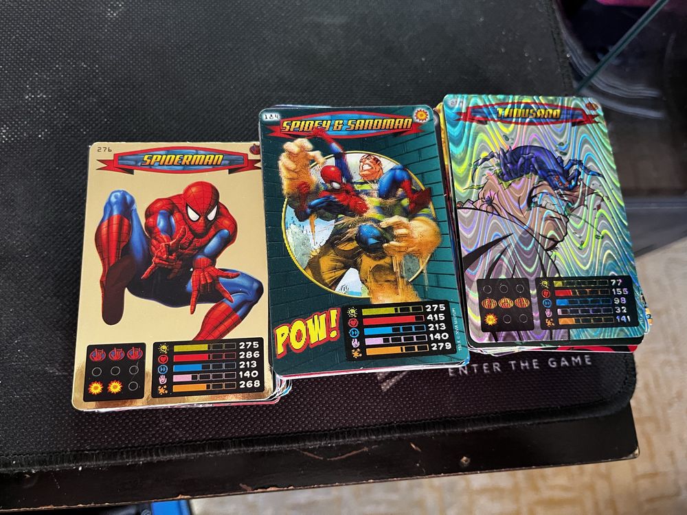 270 KARTY do gry Spider Man Heroes & Villains