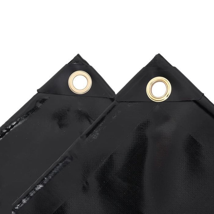 Vidaxl Plandeka 650 G/M², 3,5 X 2,5 M, Czarna