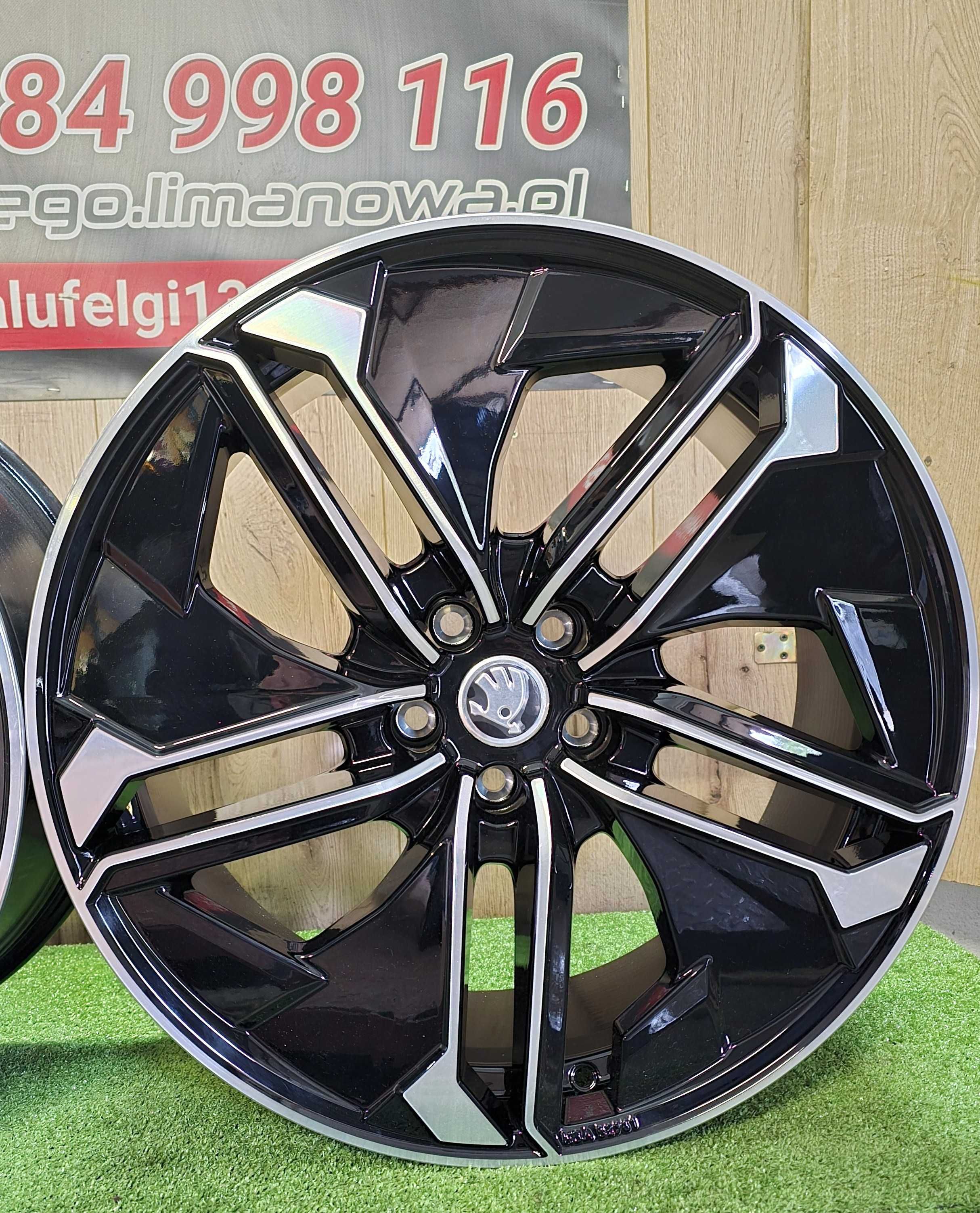 NOWE ALUFELGI SKODA 20x5x112 - Elroq,Kodiaq,Octavia,Superb