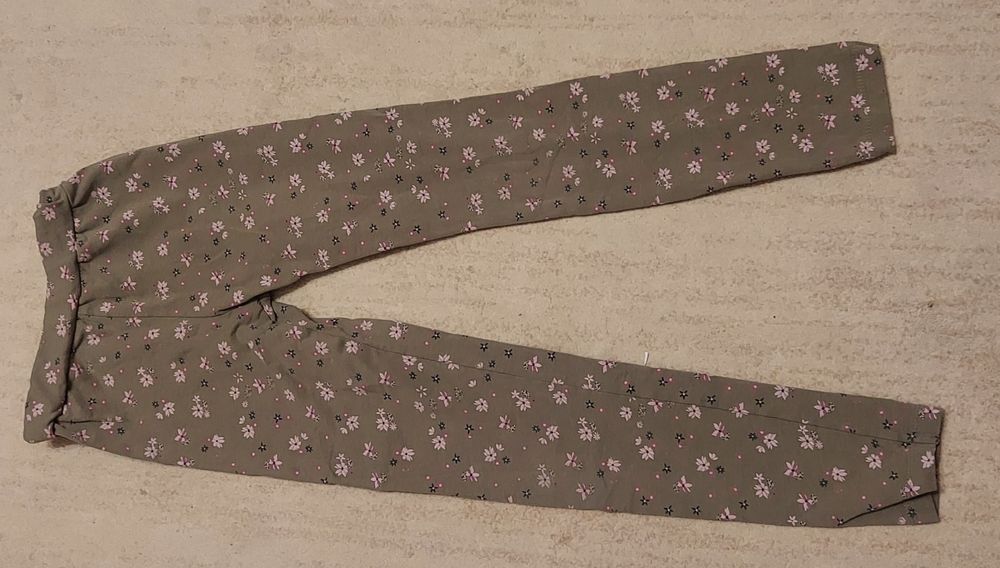 Zielone leginsy Litle Kids rozmiar 128