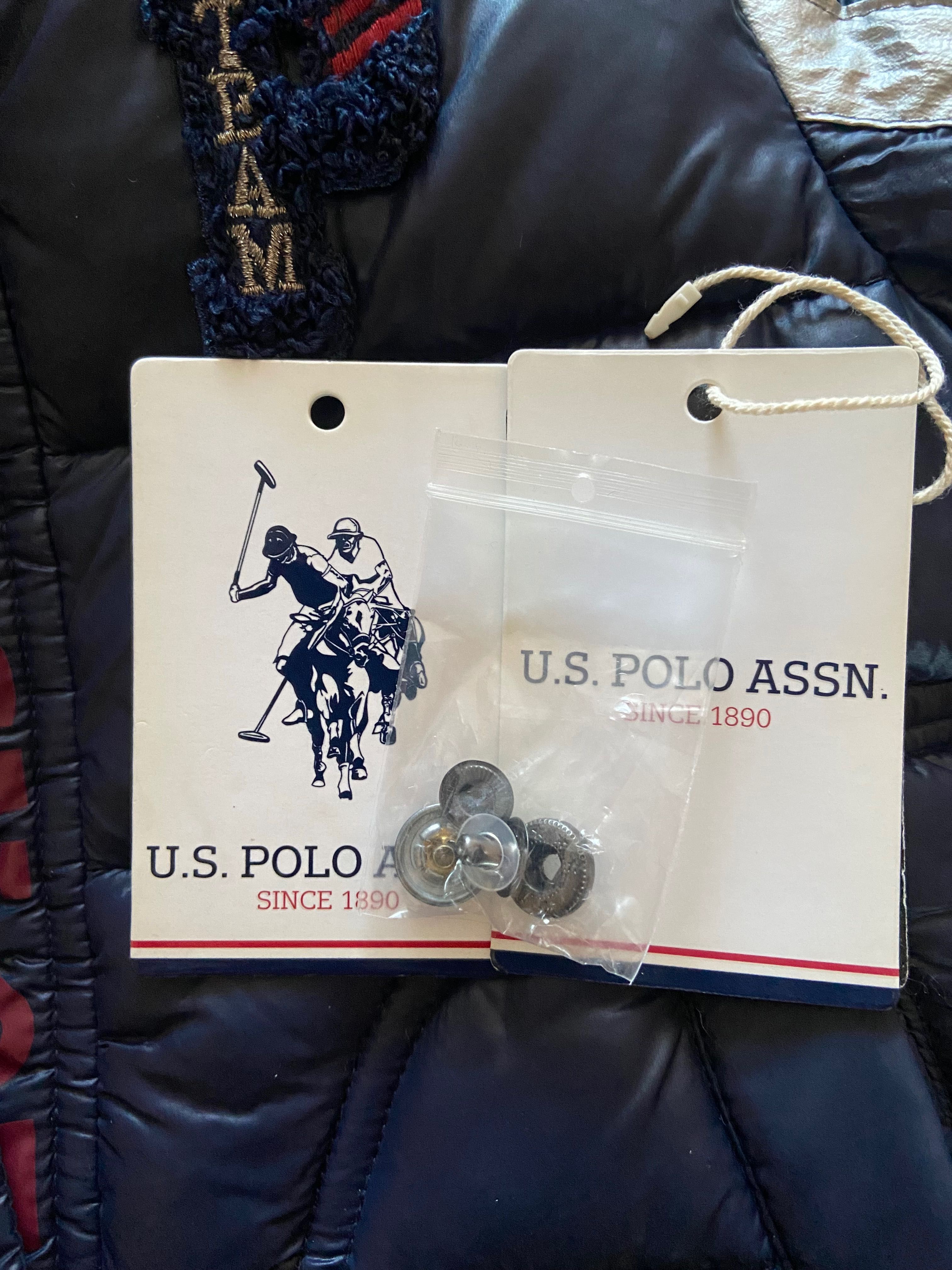 Дитяча демісезонна куртка U.S. Polo оригінал