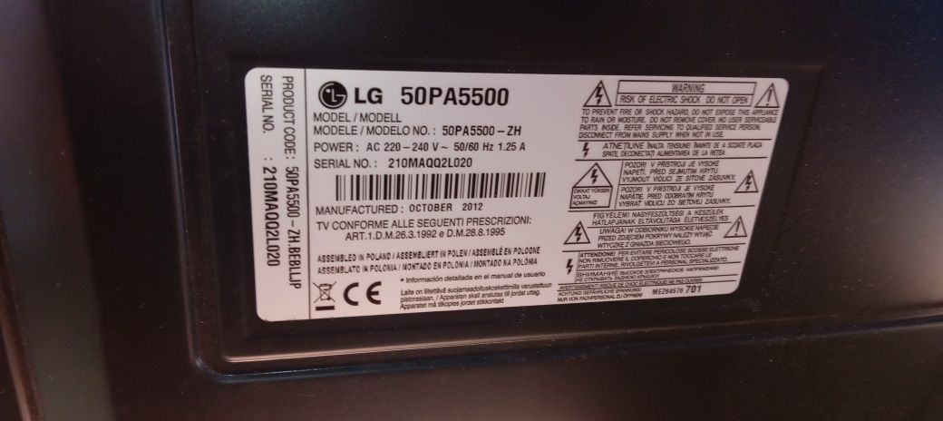 Telewizor LG 50'
