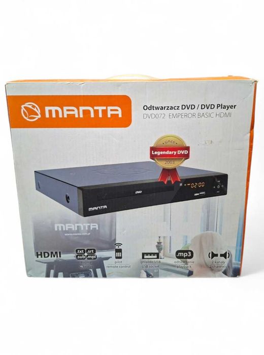 Odtwarzacz DVD Manta DVD072