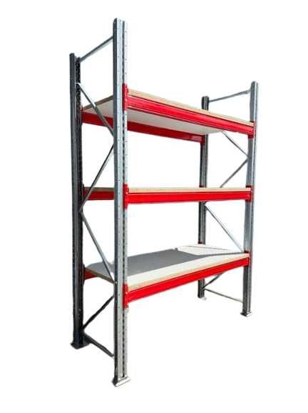 Regał paletowy półkowy magazynowy ROSSS 2300x800x1825 mm Płyta 38 mm