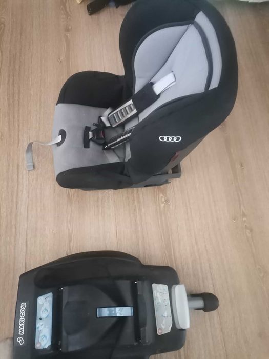 Nosidło Maxi Cosi z bazą oraz Fotelik Audi