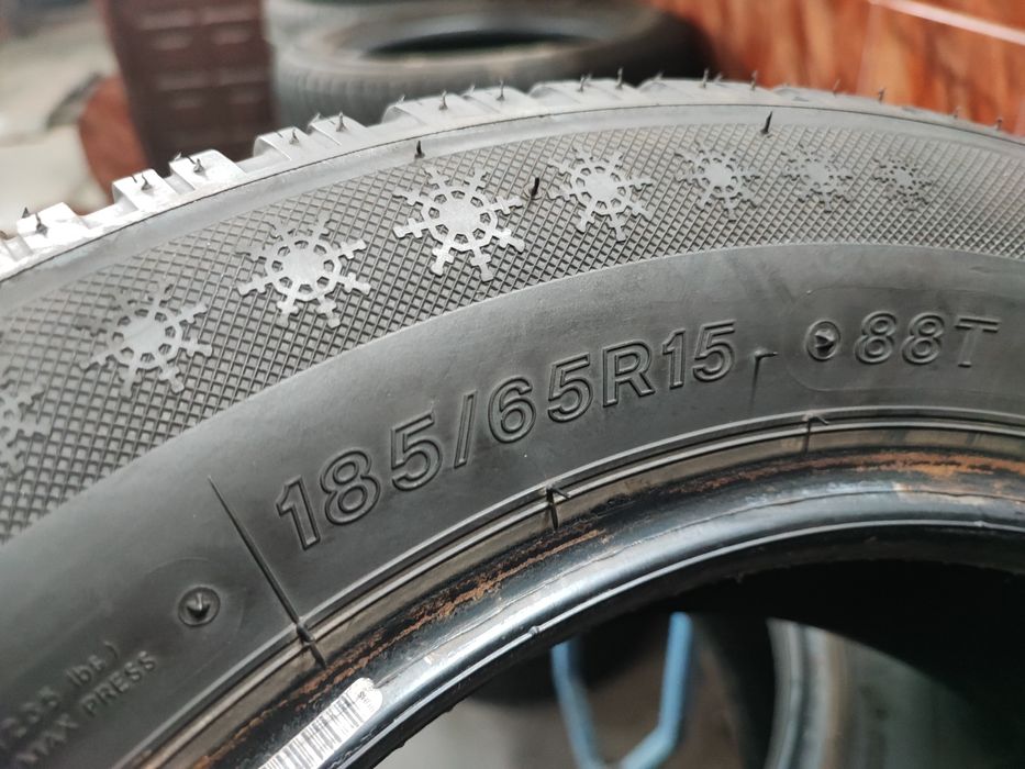 2x 185/65R15 Opony zimowe LASSA 8mm 2023r 300zł/2sztuki