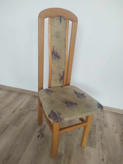 Krzesła drewniane meble do salonu