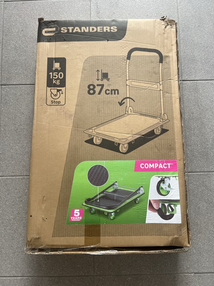 STANDERS COMPACT Platforma transportowa składana max. 150 kg WÓZEK