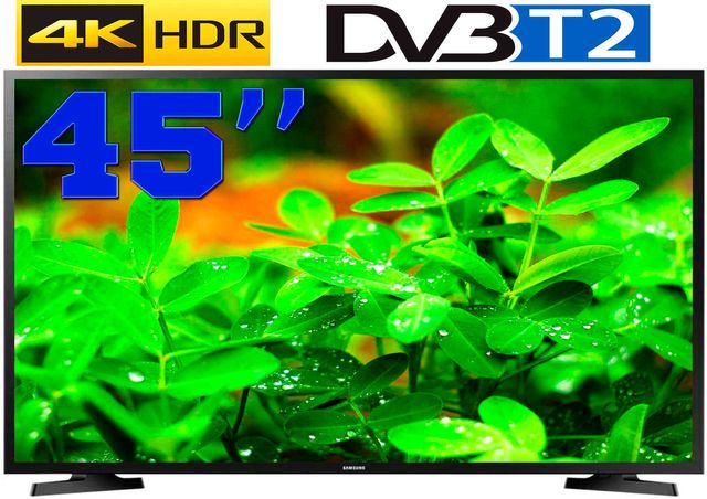Телевізор Samsung 45 smart tv t2 4К UHD android 13 Самсунг смарт 45