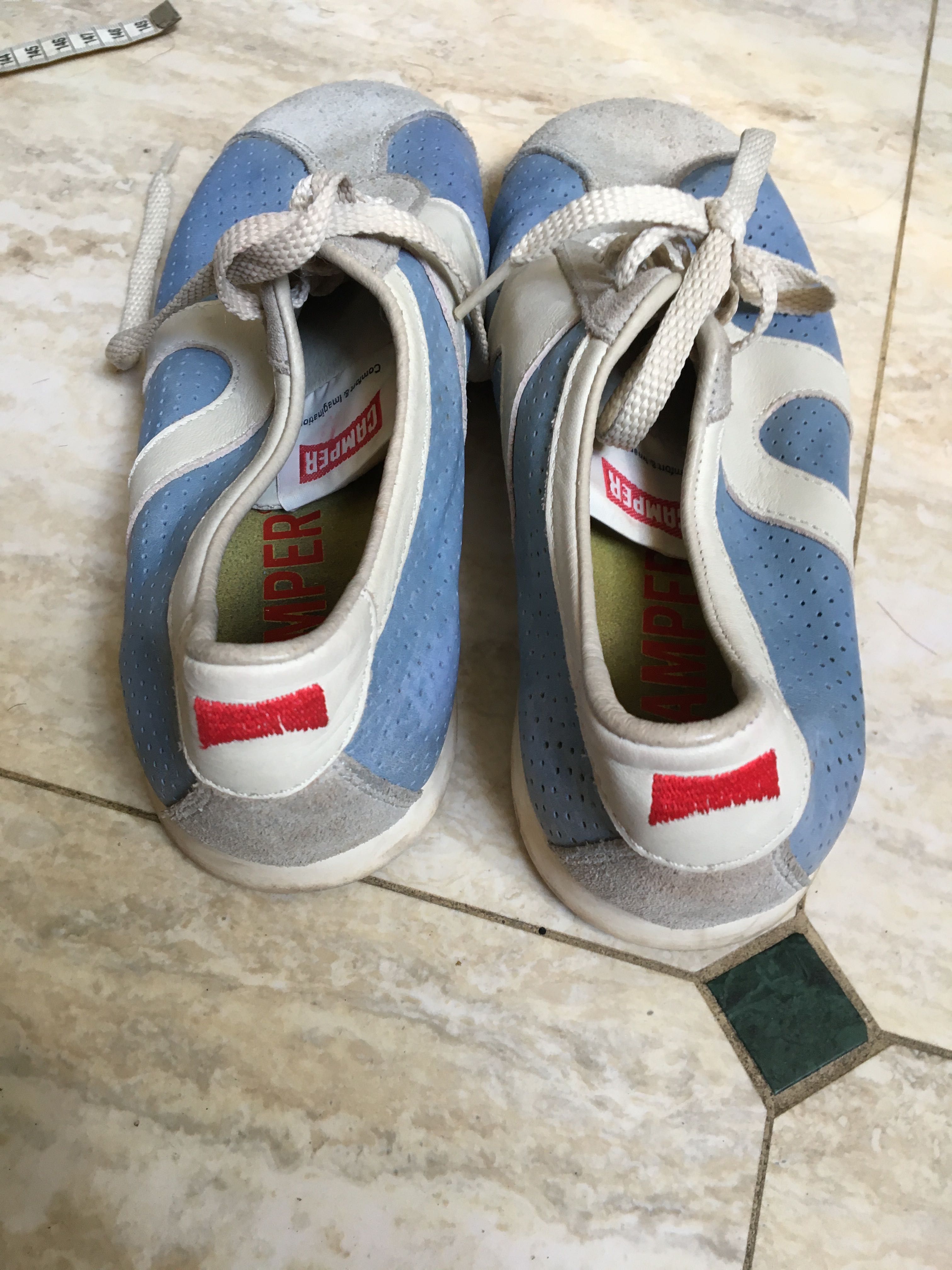 Camper, 37, 24 cm, skóra naturalna, blue