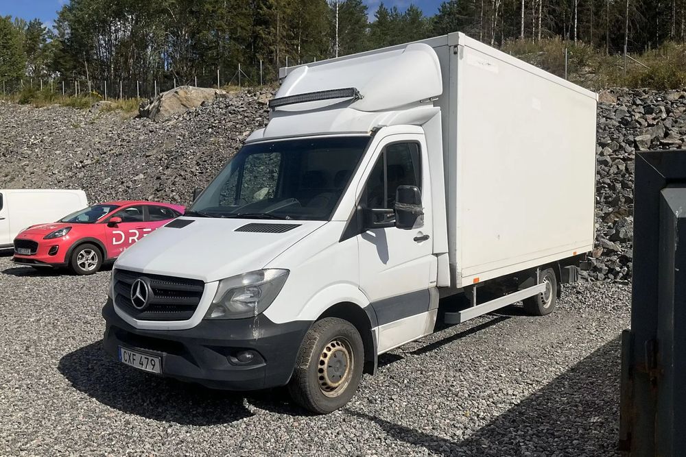 Mercedes-Benz SPRINTER 316 190KM KONTENER WINDA  Uszkodzone sprzęgło