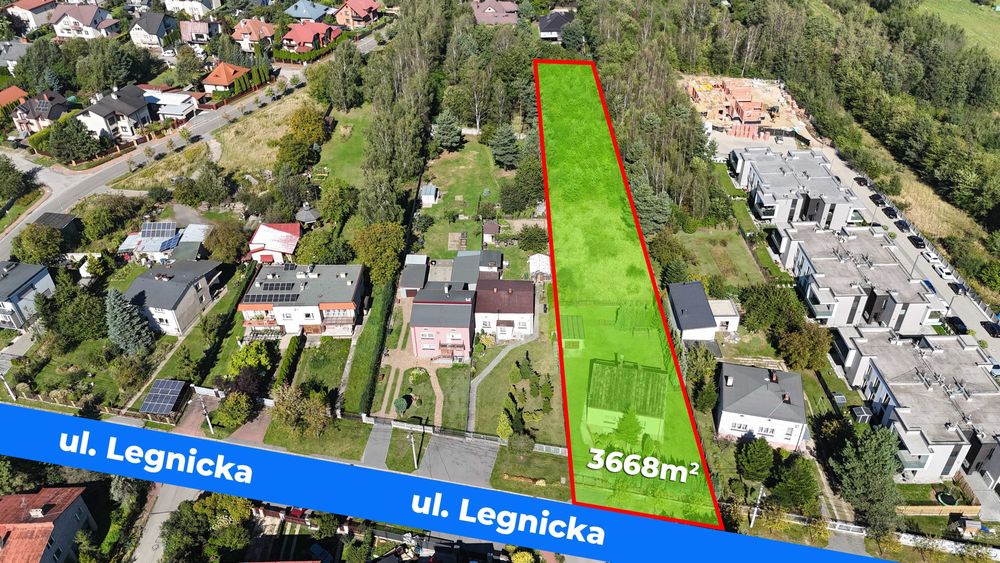 Działka budowlana Częstochowa ulica Legnicka
