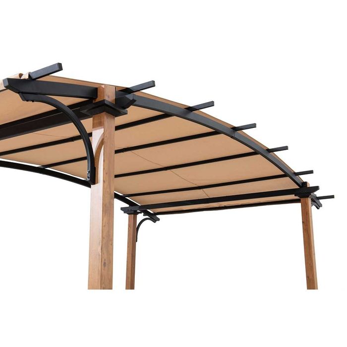 Pergola tarasowa 2,5 x 4m drewniana altana wiata namiot pawilon altana
