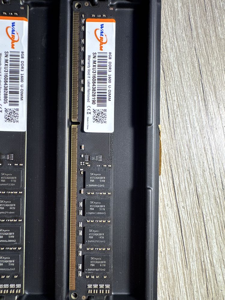Оперативная память (озу) ddr3 16 gb.