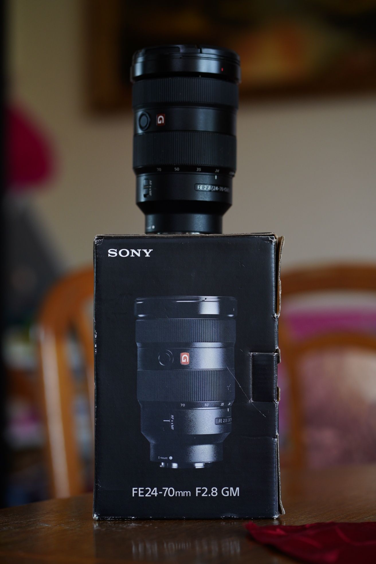 Obiektyw reporterski Sony E  GM 24-70 f2.8 super szybki af