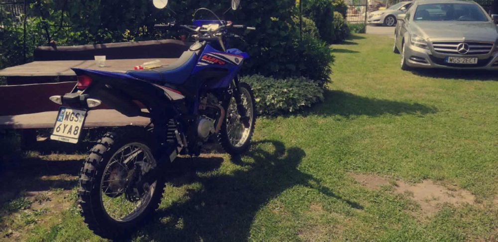 YAMAHA WR125 jak nowa !!! 4000 km przebieg, prawo jazdy kategoria B