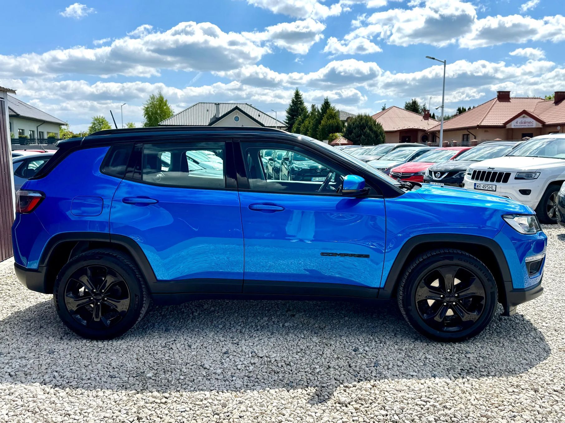 Jeep Compass 1.4T 140KM Night Eagle Czarny dach i alu Navi Kamera ACC Lane assist