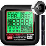 Habotest ht97d tester napięcia gniazdek sieciowych elektrycznych lcd