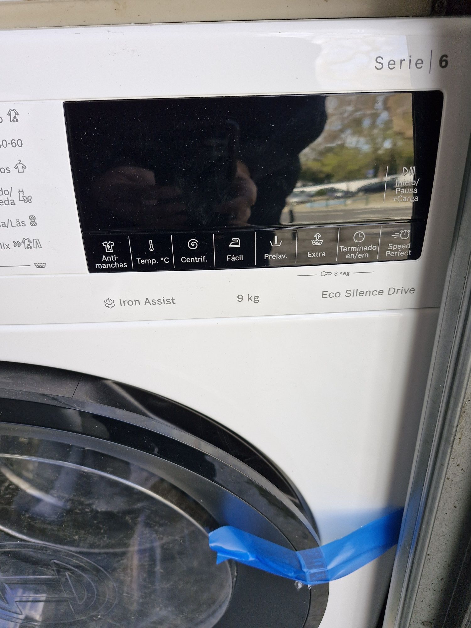 Máquina de lavar roupa bosch .9 kg