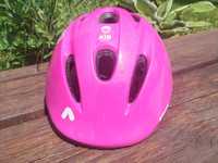 Kask rowerowy dla dziewczynki BTWIN KH-300 Pink roz M 52-56 cm