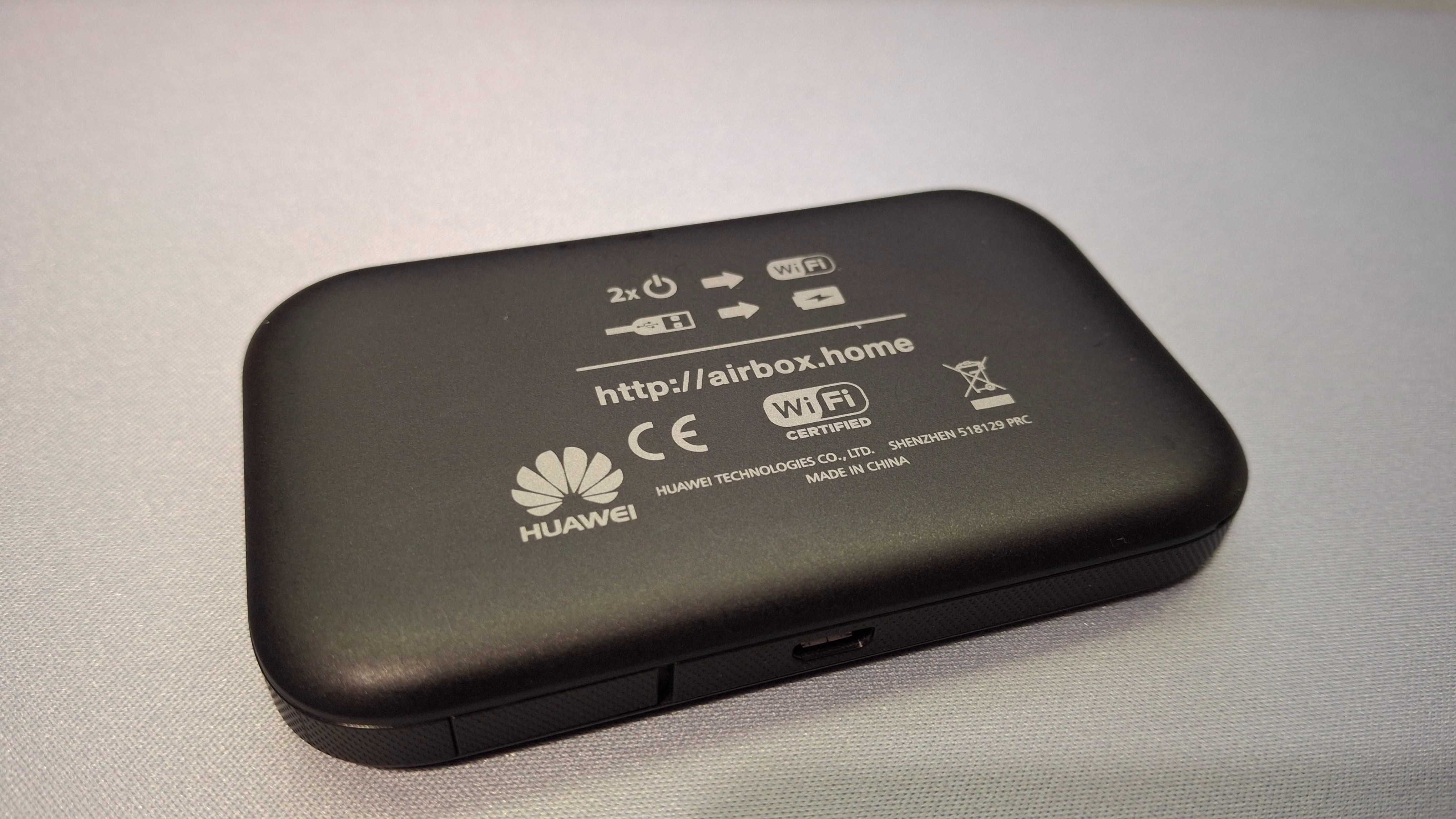 mobilny router, router GSM Airbox 2 Plus Huawei E5577Cs-321 czarny