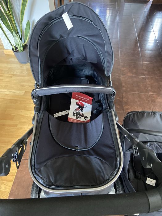 Wózek dziecięcy Belecoo X1 Baby Stroller 3w1Czarny