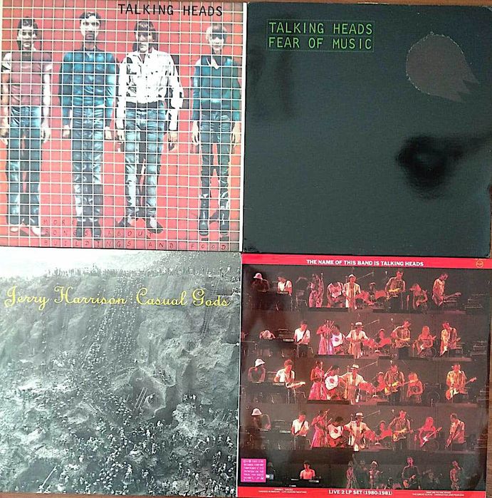 Vinis Talking Heads + EBTG + Sade