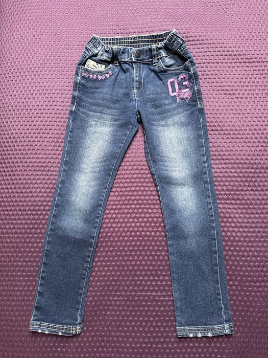 Spodnie jensowe rozmiar 122