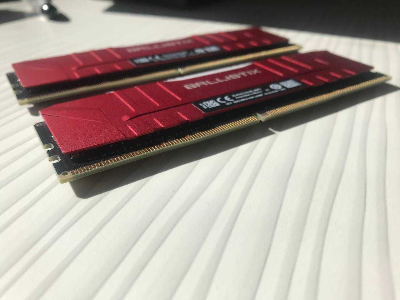 Оперативна память Crucial Ballistix RGB 16 GB (2x8GB) DDR4 3200 MHz