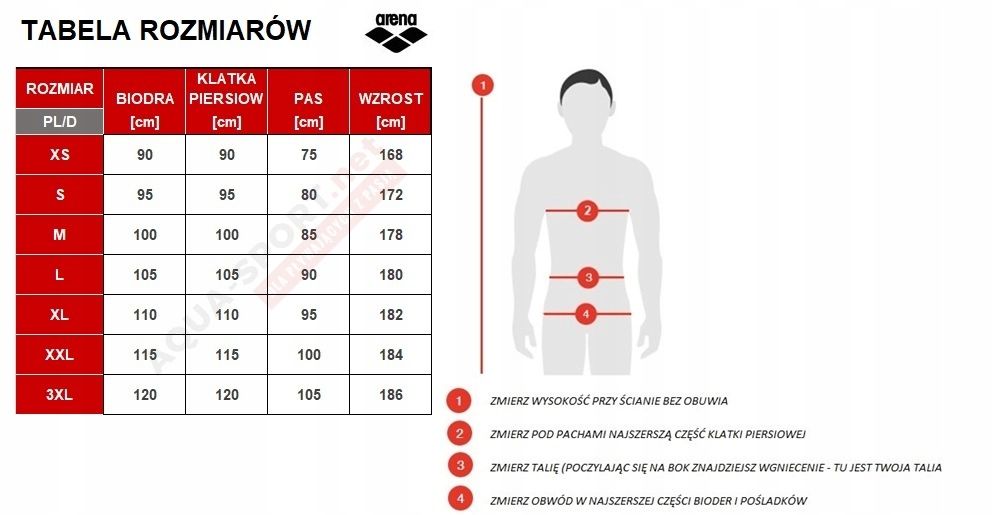 Bluza męska damska z kapturem sportowa Arena Xxl