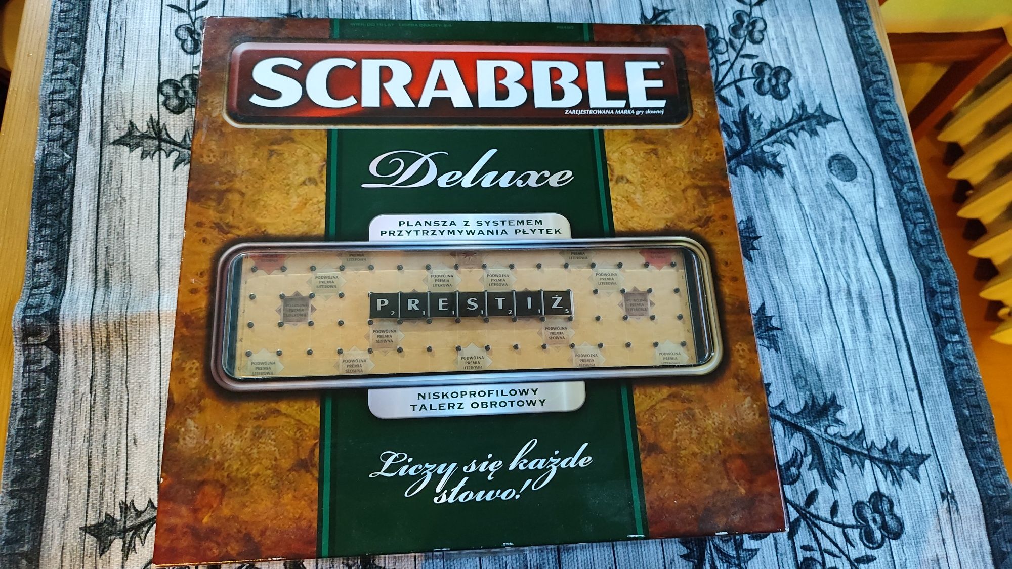 Scrabble deluxe - wersja polska