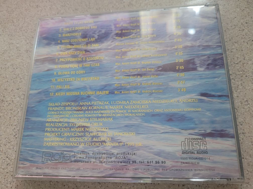 CD Partita "Mamy tylko siebie" 1995 Roja / Autografy całego zespołu