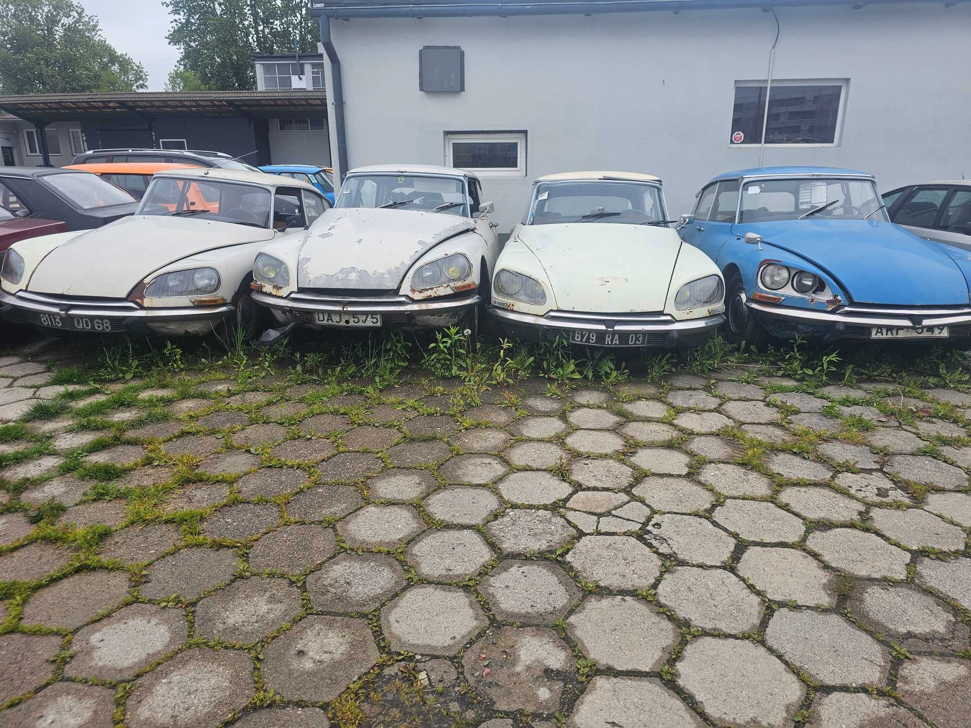 Cztery razy Citroen DS