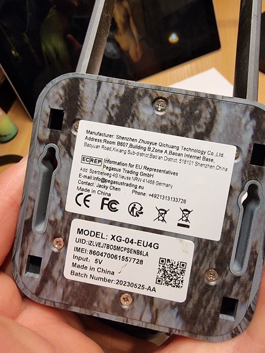 Kamera ZEWNĘTRZNA ip na karte si. 4G 2K 3MP