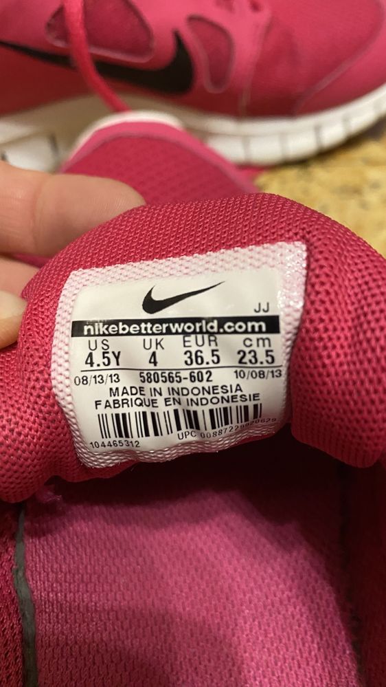 Кросівки Nike free 5.0 оригінал жіночі 36 розмір
