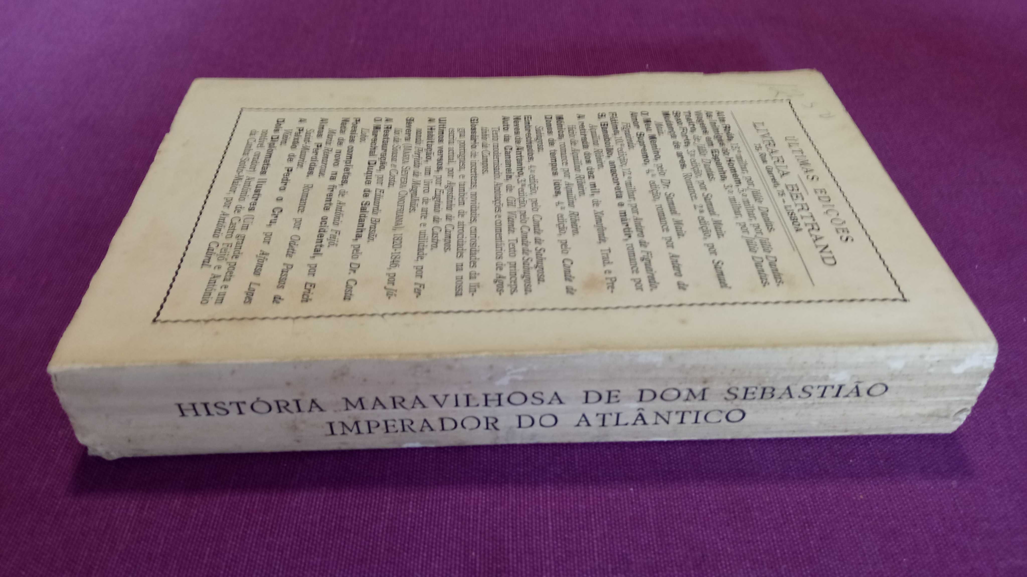 História Maravilhosa de Dom Sebastião - em muito bom estado