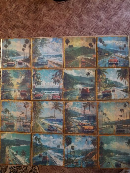 Декор. Винтаж. Автомобили.