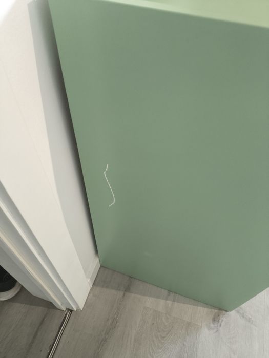 Cómoda IKEA HAUGA – cor personalizada verde menta