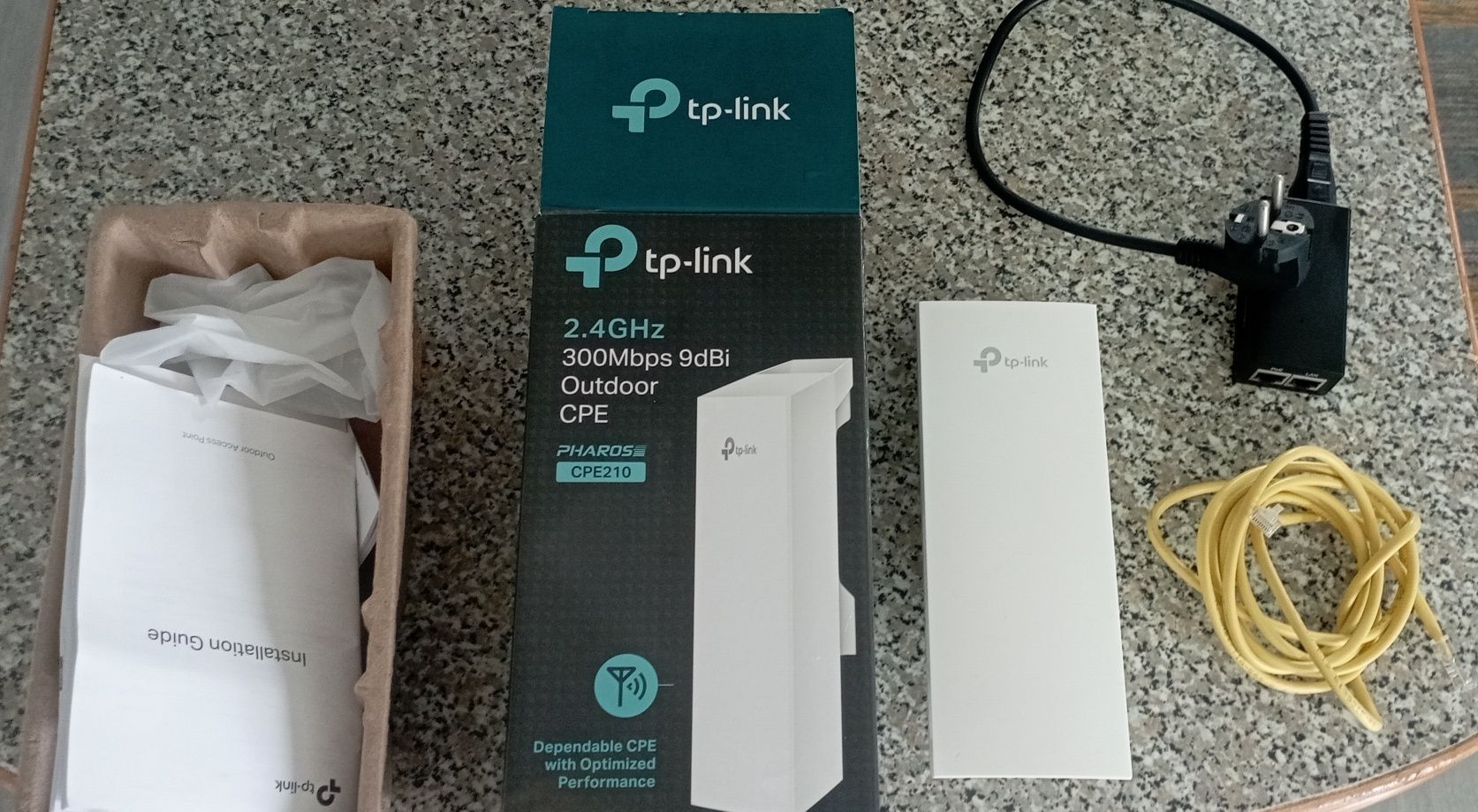 Roteador Exterior TP-Link CPE210 até 5km de distância