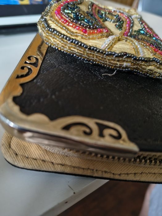 Жіночий клатч, шкіра.