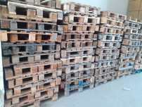 Palety drewniane 80x120 używane budowlane suche