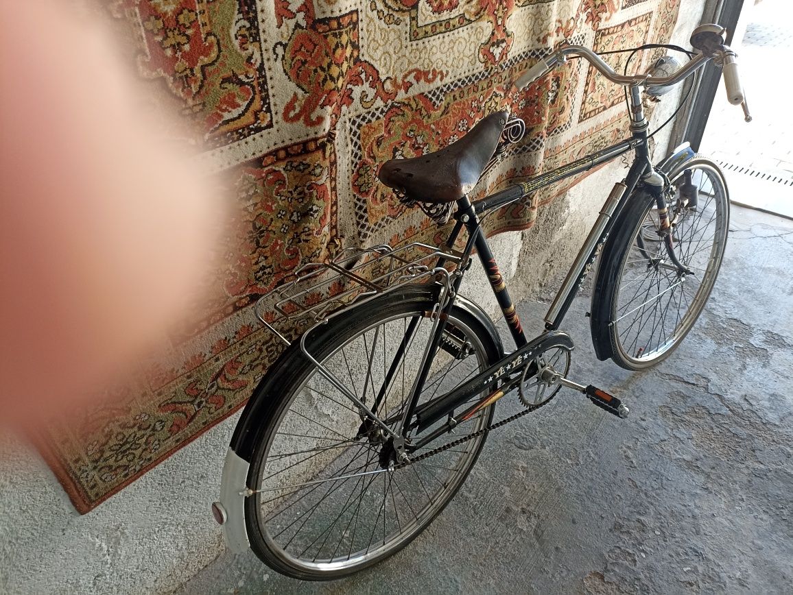 Bicicleta antiga para colecionador