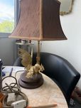 Lampa z mosieznym Kogutem Vintage