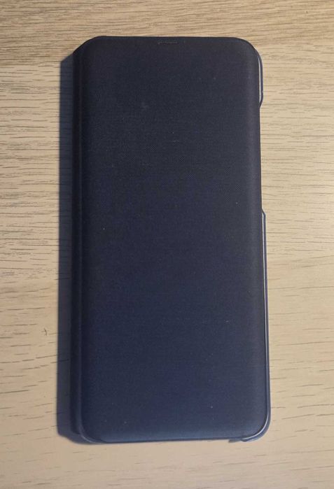 Capa Completa Original Samsung A70 Wallet Azul