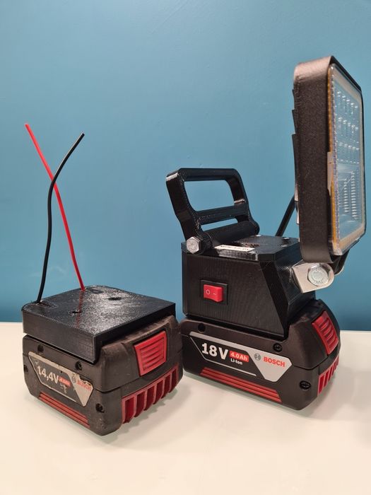 Adapter Makita 18/14.4V, Bosch 14.4/18V, Wurth MCube, Hilti 22V