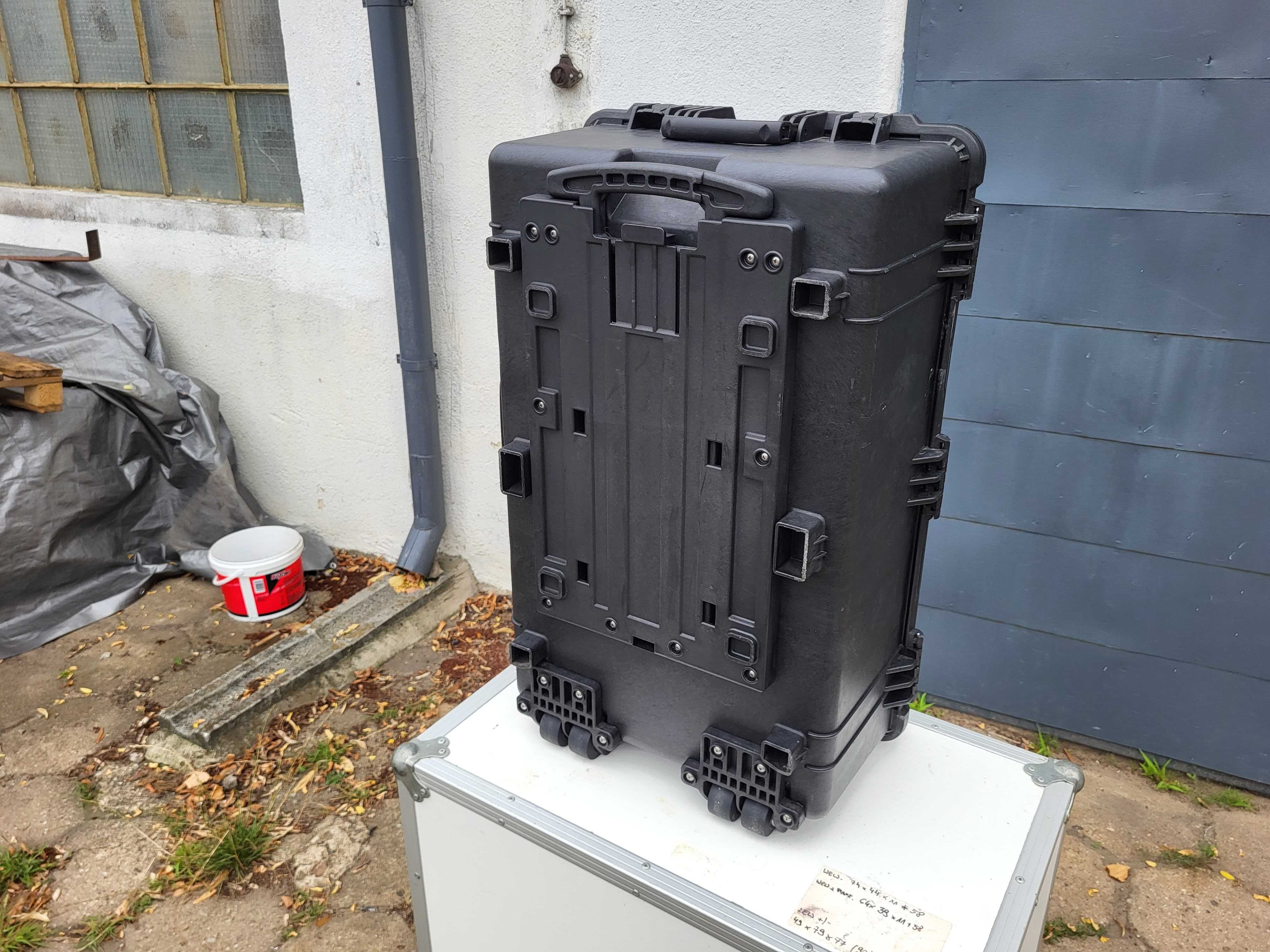 PELI PELICAN 1650 walizka case skrzynia, koła, wojskowa FAKTURA