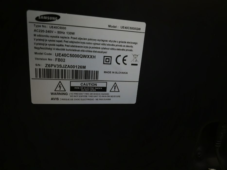 Telewizor samsung 40cali