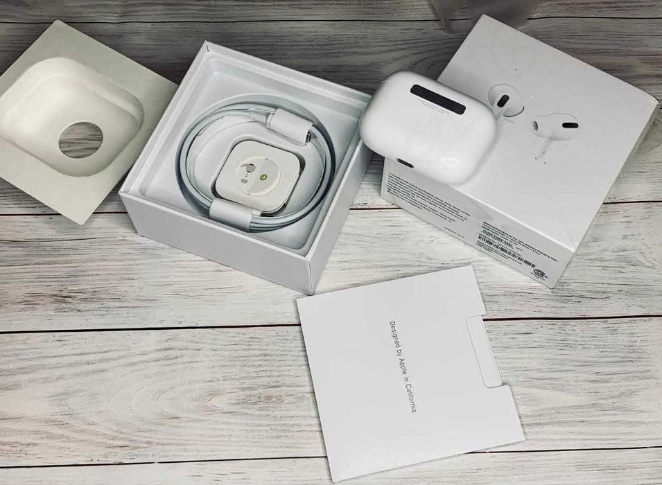 Наушники АирПодс Pro 1в1 без шумоподавления +чехол