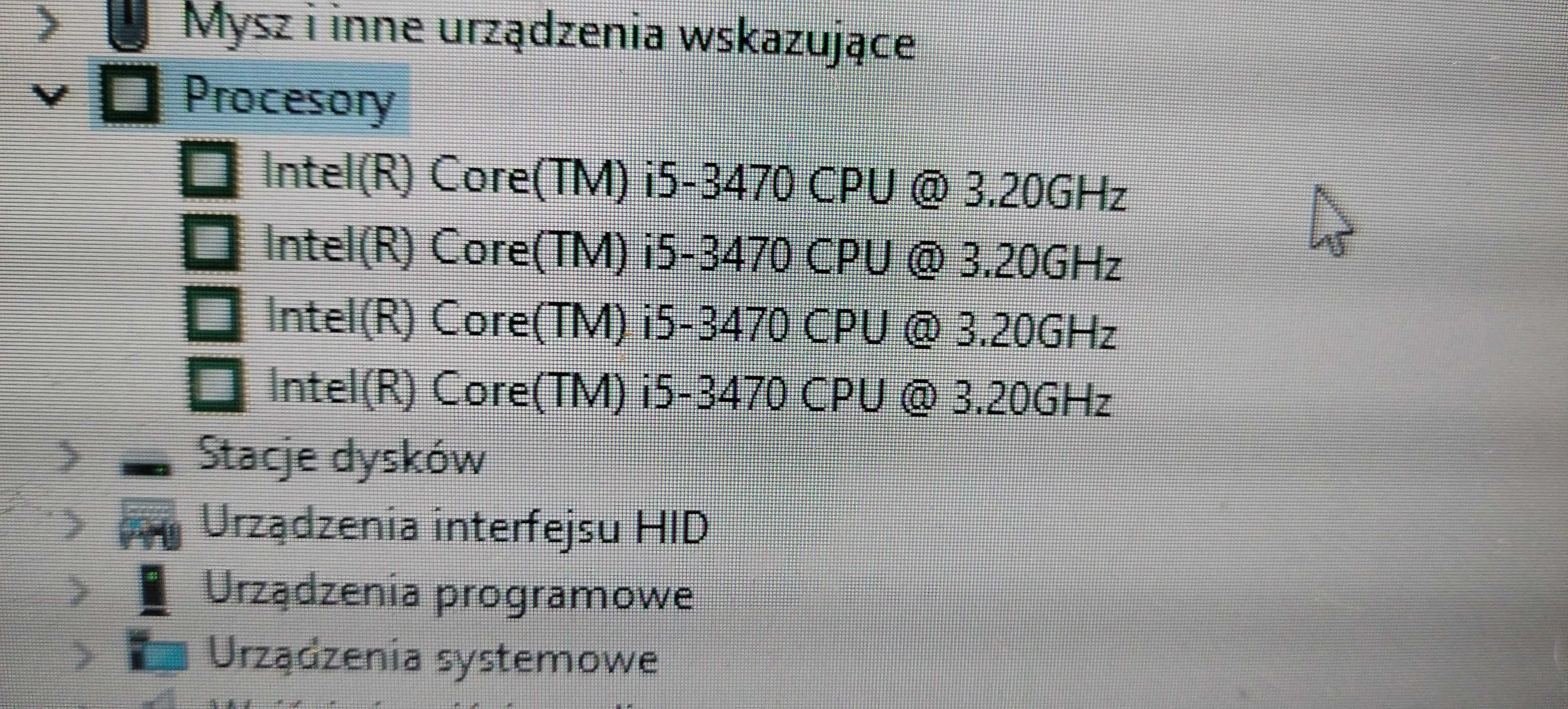 KOMPUTER LENOVO M72e TINY i5-3470 8GB RAM dysk 256 gb