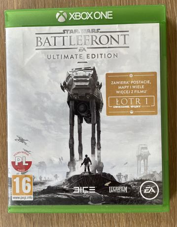 Gra Xbox One Star Wars BATTLEFRONT Ultimate Edition PL BDB